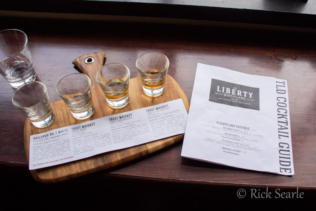 Granville Island Liberty Distillery Whiskies