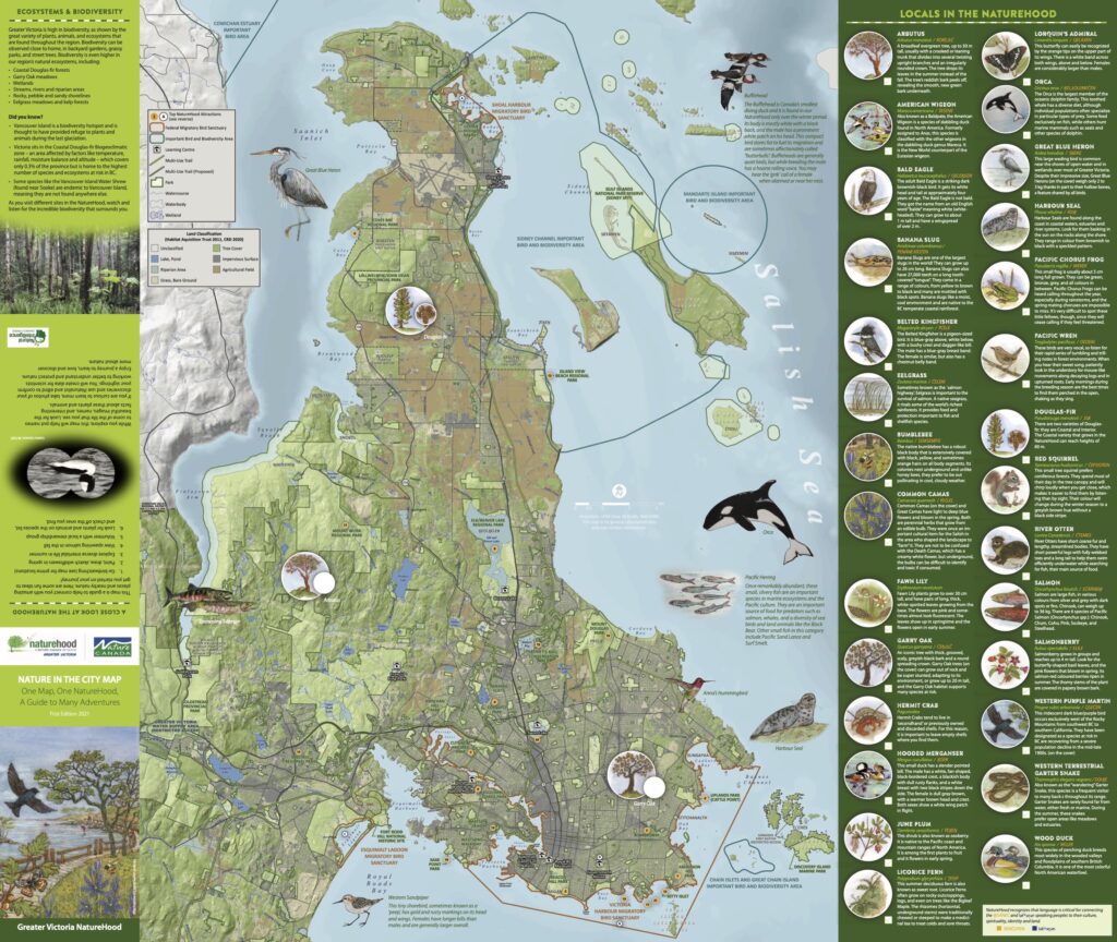 Greater Victoria NatureHood Map May2021
