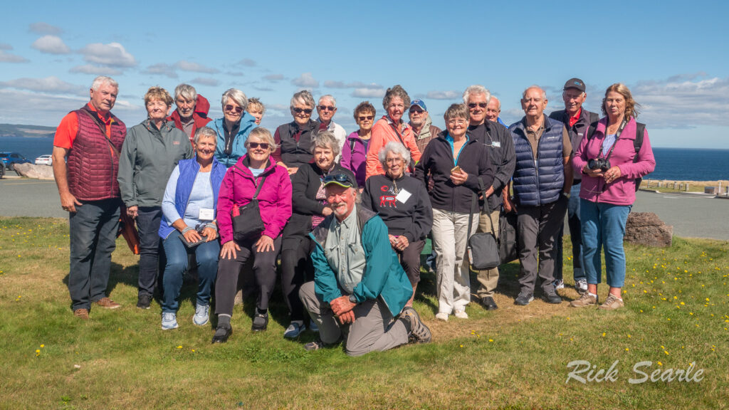 Group photo at Cape Spear